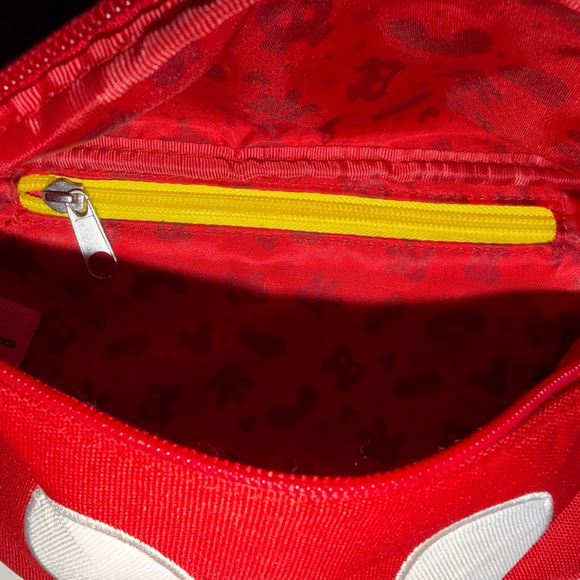 Disneyland Red Mickey Mouse Waist Bag - Picture 2 of 3